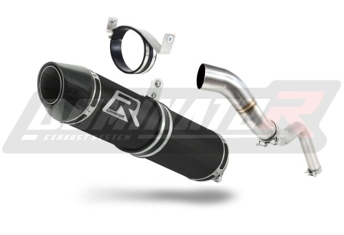 Honda CBR 600RR 2005 2006 Exhaust Muffler Auspuff Sportauspuff Silencer Echappement Silencieux Scarico Scarichi Escape Toba de esapament Avgas Ljuddämpare Wydech Tłumik Carbon Tip HP2 Black Noir Nero Negro Svart Schwarz Negru Dominator x