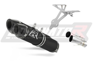 Ducati  999 2001 - 2006 Exhaust Silencer Muffler HP2 BLACK + dB killer