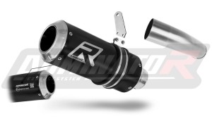 Kawasaki VERSYS 1000 2019 - 2024 EU Approved Exhaust Silencer GP BLACK + dB killer
