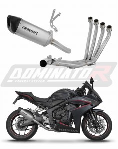 Honda CBR 650 R / E-Clutch 2024 - 2025 Full Exhaust System Collector Silencer Titanium HP6 + dB killer
