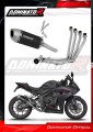 kompletny układ wydechowy z tłumikiem DOMINATOR Full System S6 CZARNY pasujący do motocykla Honda CBR 650 R / E-Clutch 2024 - 2025 5