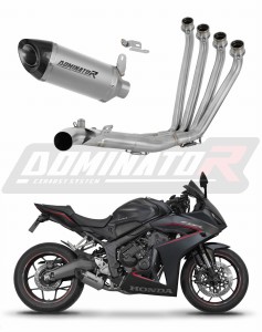 Honda CB 650 R  / E-Clutch 2024 - 2025 Full Exhaust System Collector Silencer Titanium HP8 + dB killer