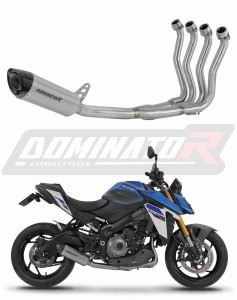 Suzuki GSX-S 1000 / 1000 GT / 950 2021 - 2024 Full Exhaust System Collector Silencer Titanium HP8 + dB killer