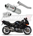 wydech tłumik DOMINATOR Homologowany Owalny pasujący do motocykla Suzuki GSXF 600 1998 - 2006
