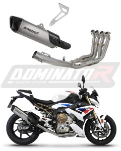 BMW M1000R 2022 - 2026 Full Titanium Exhaust System Collector Silencer Titanium HP6 + dB killer