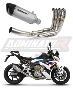 BMW M1000R 2022 - 2026 Full Exhaust System Collector Silencer Titanium HP6 + dB killer