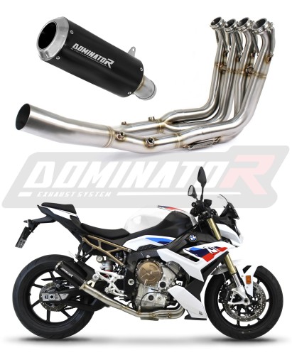 kompletny układ wydechowy z tłumikiem DOMINATOR Full System GP CZARNY pasujący do motocykla BMW M1000R 2022 - 2026