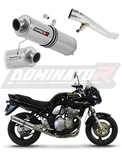 GSF 600 BANDIT Exhaust SUZUKI Homologated EC Type approval  Street legal Approval Certificate Muffler Auspuff Sportauspuff Silencer Echappement Silencieux Scarico Scarichi Escape Wydech Tłumik ROUND 1995 - 1999 Dominator x