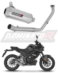 Yamaha MT 125 2021 - 2024 Full Exhaust System Collector Silencer OV G2 + dB killer