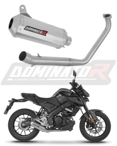 Yamaha MT 125 2020 Full Exhaust System Collector Silencer OV G2 + dB killer