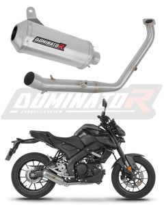 Yamaha MT 125 2024 - 2025 (Euro 5+) Full Exhaust System Collector Silencer OV G2 + dB killer