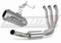 kompletny układ wydechowy z tłumikiem DOMINATOR Full System GPS pasujący do motocykla CF MOTO 675 NK 2024 - 2026