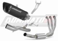 kompletny układ wydechowy z tłumikiem DOMINATOR Full System HP6 CZARNY pasujący do motocykla CF MOTO 675 NK 2024 - 2026