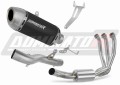 kompletny układ wydechowy z tłumikiem DOMINATOR Full System S6 CZARNY pasujący do motocykla CF MOTO 675 NK 2024 - 2026