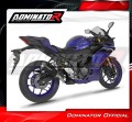 exhaust muffler DOMINATOR OV G2 BLACK fits to Yamaha YZFR3 2025  2026 4