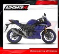 kompletny układ wydechowy z tłumikiem DOMINATOR Full System Tytanowy HP8 pasujący do motocykla Yamaha YZF-R3 2019 - 2024 5