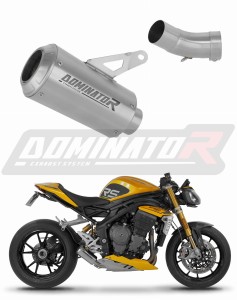 Triumph Speed Triple 1200 RS / RR 2021 - 2024 Exhaust Silencer Muffler GPS + dB killer
