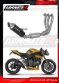 kompletny układ wydechowy z tłumikiem DOMINATOR Full System GPF CZARNY pasujący do motocykla Triumph Speed Triple 1200 RS / RR 2021 - 2024 2