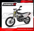 kompletny układ wydechowy z tłumikiem DOMINATOR Full System GPF CZARNY pasujący do motocykla Husqvarna 701 Supermoto SM 2026  6