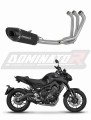Yamaha MT-09 2017 - 2020 EXHAUST Collector Manifold EX Full System Muffler Auspuff Sportauspuff Silencer Echappement Silencieux Scarico Scarichi Escape Wydech Tłumik HP6 BLACK Dominator Exhaust System X