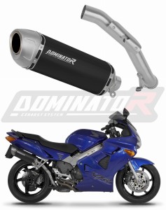 Honda VFR 800 Fi 1998 - 2001 Exhaust Silencer Muffler S6 BLACK + dB killer