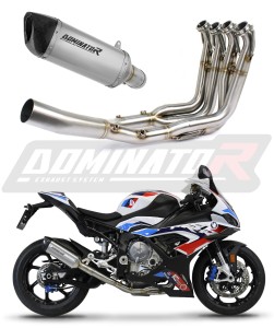 BMW M1000RR 2020 - 2024 Full Exhaust System Collector Silencer Titanium HP6 + dB killer