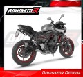 kompletny układ wydechowy z tłumikiem DOMINATOR Full System S6 CZARNY pasujący do motocykla Kawasaki Z650 2023 - 2026 4