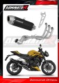 complete exhaust system with muffler DOMINATOR Full System S6 BLACK fits to Triumph Street Triple 765 RS 2024  2025 6