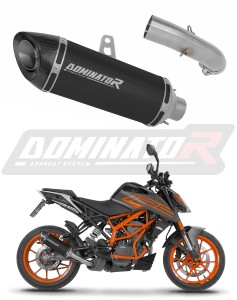 KTM 125 Duke 2021 - 2023 Exhaust Silencer Muffler HP8 BLACK + dB killer