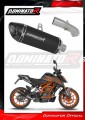 wydech tłumik DOMINATOR HP8 CZARNY pasujący do motocykla KTM 125 Duke 2021 - 2023 2
