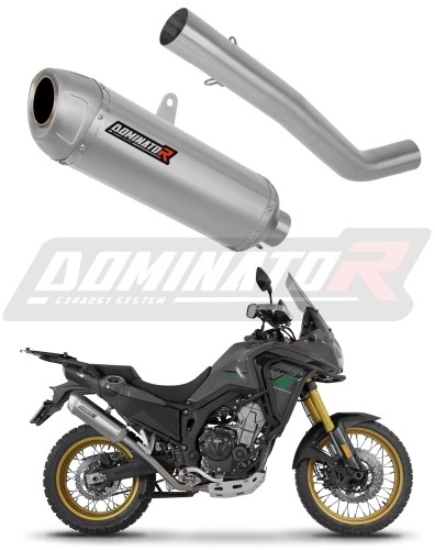 wydech tłumik DOMINATOR S6 pasujący do motocykla Rieju Aventura 500 2023 - 2026