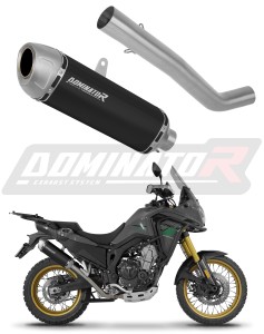 Rieju Aventura 500 2023 - 2026 Exhaust Silencer Muffler S6 BLACK + dB killer