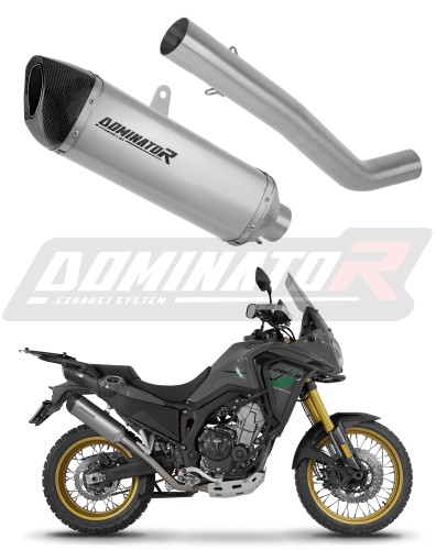 wydech tłumik DOMINATOR Tytanowy HP6 pasujący do motocykla Rieju Aventura 500 2023 - 2026