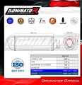 wydech tłumik DOMINATOR HP6 CZARNY pasujący do motocykla Rieju Aventura 500 2023 - 2026 6