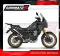 kompletny układ wydechowy z tłumikiem DOMINATOR Full System HP6 CZARNY pasujący do motocykla Rieju Aventura 500 2023 - 2026 5