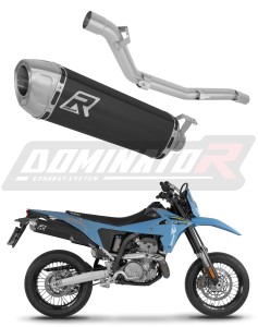 Suzuki DR-Z4SM / DR-Z4S 2025 - 2026 Exhaust Silencer Muffler S6 BLACK + dB killers