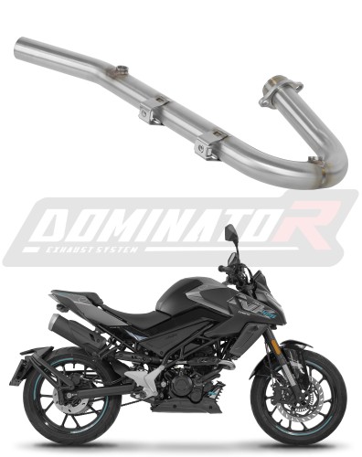 Kolektor wydechowy DOMINATOR  pasujący do motocykla CF MOTO 125 NK 2025 - 2026