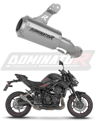 escape silenciador DOMINATOR GPS compatível com Kawasaki Z900 2025 2026