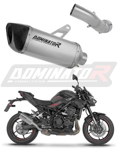 escape silenciador DOMINATOR titânio HP6 compatível com Kawasaki Z900 2025 2026
