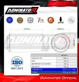 escape silenciador DOMINATOR GPS compatível com Kawasaki Z900 2025 2026 5