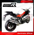 S1000RR Exhaust BMW Homologated EC Type approval  Street legal Approval Certificate Muffler Auspuff Sportauspuff Silencer Echappement Silencieux Scarico Scarichi Escape Wydech Tłumik OVAL 2017 - 2018 Dominator 2