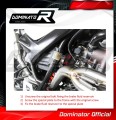 XT 660 R EXHAUST Yamaha Muffler Auspuff Sportauspuff Silencer Echappement Silencieux Scarico Scarichi Escape Wydech Tłumik + manifold collector Carbon Tip HP1 2004 - 2014 DOMINATOR 5