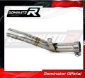 GSXR 750 K8-K9 L0 Exhaust Cat Eliminator Catalyst Catalytic Converter Linkpipe Decat Downpipe 2008 - 2010 DOMINATOR 
