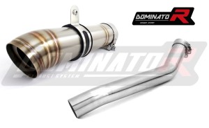 Kawasaki ZX6R 636 2003 - 2004 Exhaust Silencer Muffler GP2 + dB killer medium