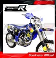 YZF 450 Exhaust Header Head pipe Linkpipe Downpipe Kolano with PowerBomb 2003 - 2005 DOMINATOR 3