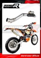 EXC 450 Exhaust Header Head pipe Linkpipe Downpipe Kolano with PowerBomb 2012 - 2016 DOMINATOR 