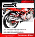 GSF 400 BANDIT EXHAUST Suzuki Muffler Auspuff Sportauspuff Silencer Echappement Silencieux Scarico Scarichi Escape Wydech Tłumik GP 1 1996 - 1997 Dominator 3
