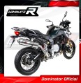 F850GS Exhaust BMW Homologated EC Type approval  Street legal Approval Certificate Muffler Auspuff Sportauspuff Silencer Echappement Silencieux Scarico Scarichi Escape Wydech Tłumik OVAL 2018 - 2020 Dominator 2