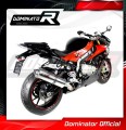 S1000RR Exhaust BMW Homologated EC Type approval  Street legal Approval Certificate Muffler Auspuff Sportauspuff Silencer Echappement Silencieux Scarico Scarichi Escape Wydech Tłumik OVAL 2015 - 2016 Dominator 2